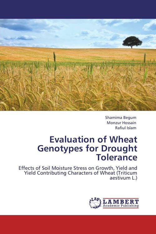 Produktbild: Evaluation of Wheat Genotypes for Drought Tolerance