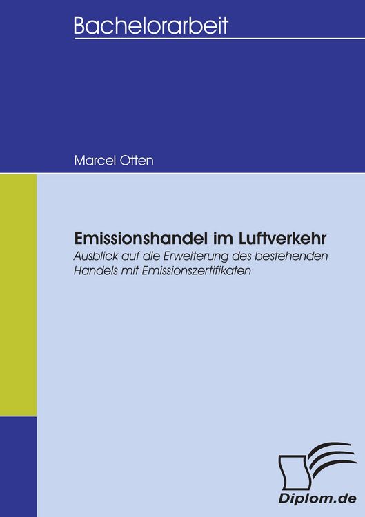 Produktbild: Emissionshandel im Luftverkehr