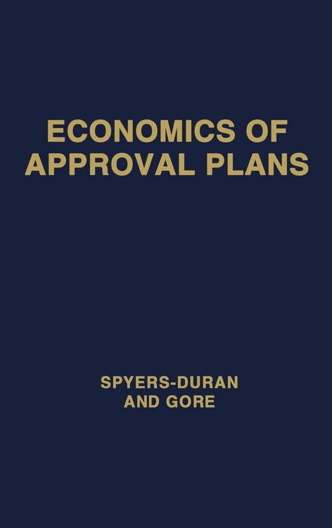 Produktbild: Economics of Approval Plans