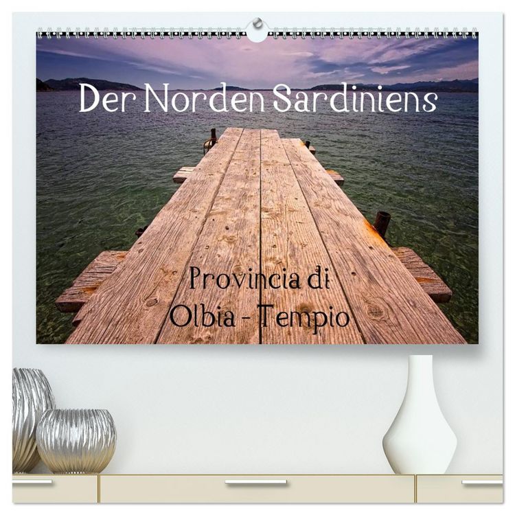 Produktbild: Der Norden Sardiniens (hochwertiger Premium Wandkalender 2026 DIN A2 quer), Kunstdruck in Hochglanz
