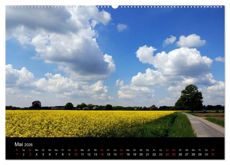 Produktbild: Jahreszeiten / 2026 (Wandkalender 2026 DIN A2 quer), CALVENDO Monatskalender