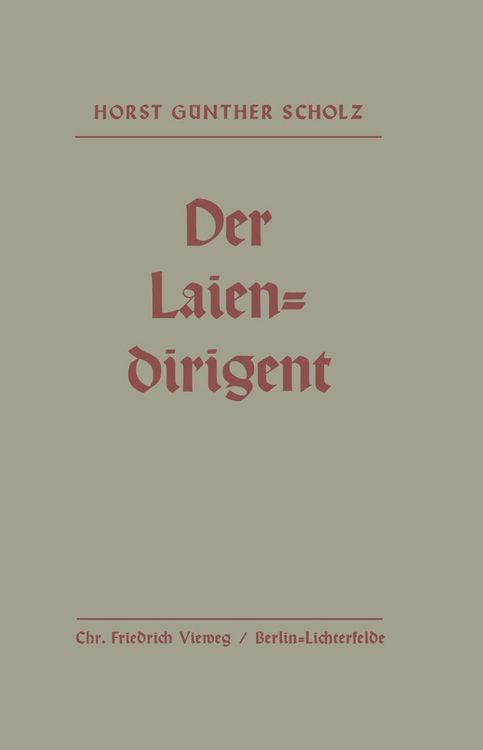Produktbild: Der Laiendirigent