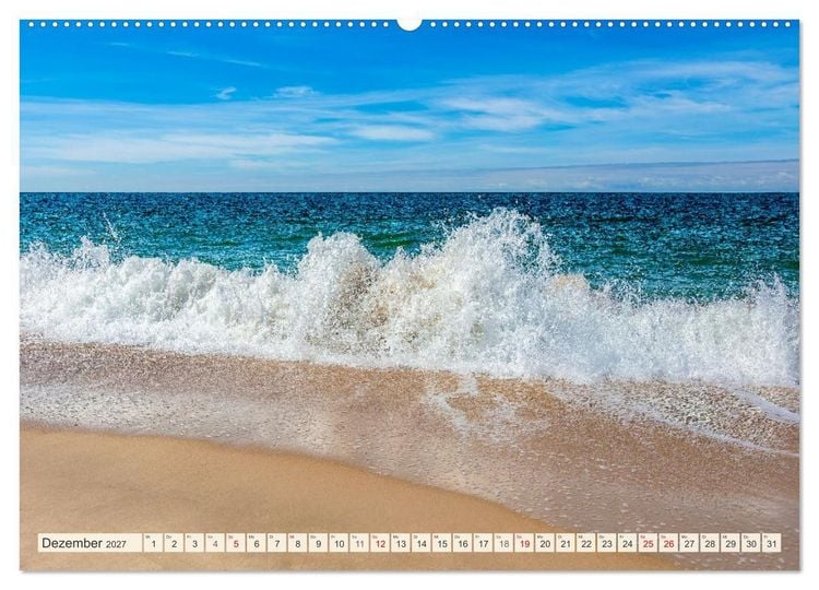 Produktbild: Mein Urlaub am Meer (Wandkalender 2027 DIN A2 quer), CALVENDO Monatskalender