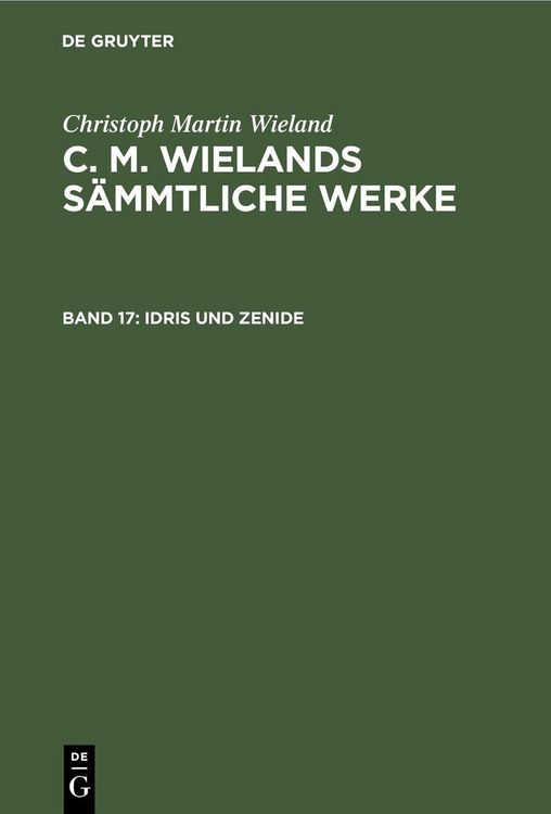 Produktbild: Idris und Zenide