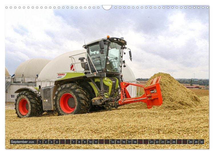 Produktbild: Landtechnik im Einsatz (Wandkalender 2026 DIN A3 quer), CALVENDO Monatskalender
