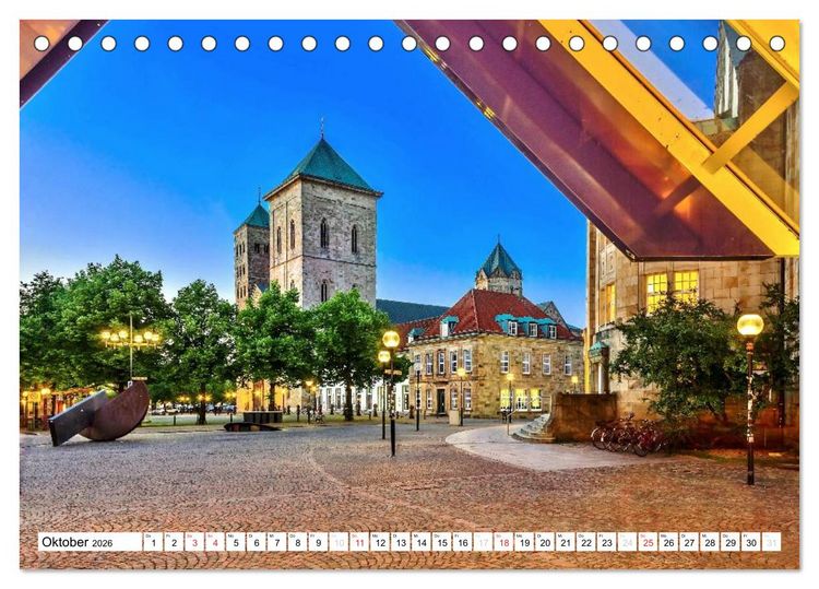 Produktbild: Osnabr&uuml;ck ...meine Stadt (Tischkalender 2026 DIN A5 quer), CALVENDO Monatskalender