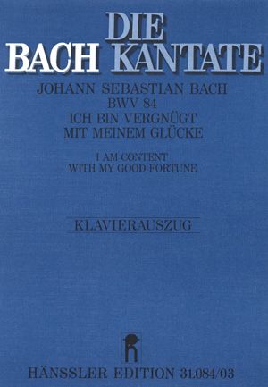Produktbild: Ich bin vergn&uuml;gt mit meinem Gl&uuml;cke (Klavierauszug)