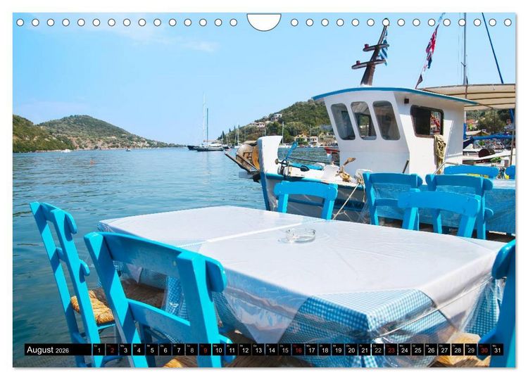 Produktbild: Insel Lefkas (Wandkalender 2026 DIN A4 quer), CALVENDO Monatskalender