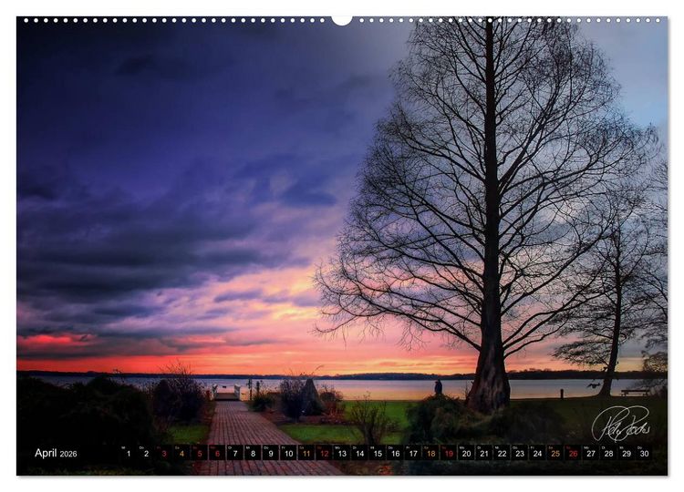 Produktbild: Am Zwischenahner Meer (Wandkalender 2026 DIN A2 quer), CALVENDO Monatskalender