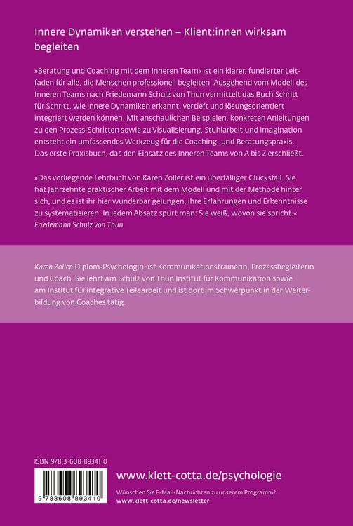Produktbild: Beratung und Coaching mit dem Inneren Team (Leben Lernen, Bd. 365)