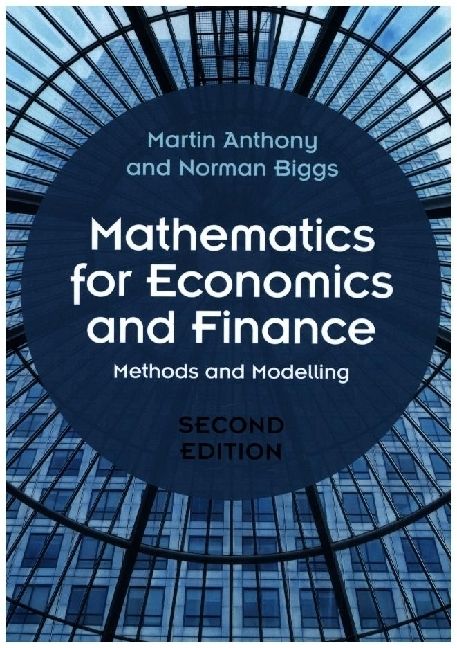 Produktbild: Mathematics for Economics and Finance