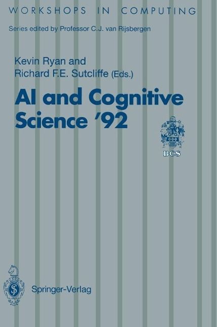 Produktbild: AI and Cognitive Science '92