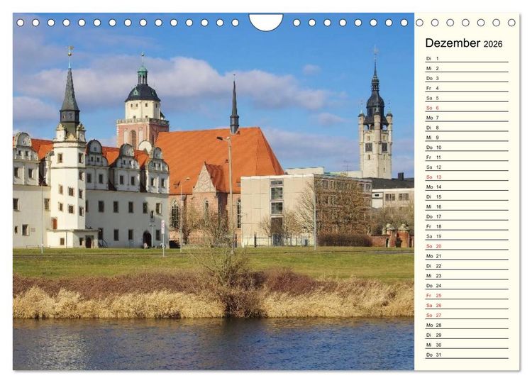 Produktbild: Dessau (Wandkalender 2026 DIN A4 quer), CALVENDO Monatskalender