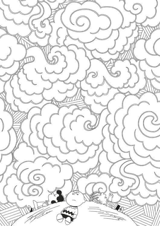 Produktbild: Peanuts: Malblock - Gl&uuml;cksmomente mit den Peanuts