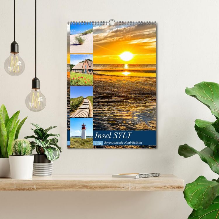 Produktbild: INSEL SYLT, Berauschende Nat&uuml;rlichkeit (Wandkalender 2026 DIN A3 hoch), CALVENDO Monatskalender
