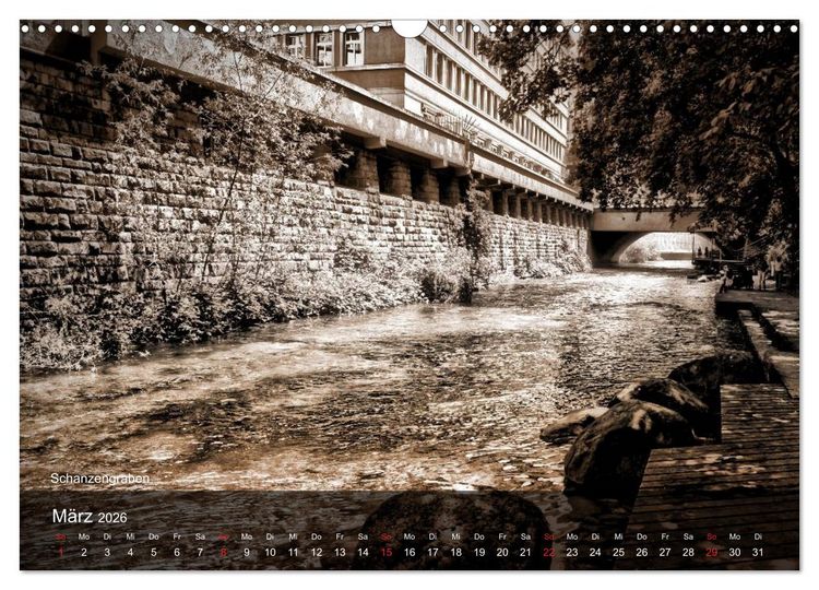 Produktbild: Gutes altes Z&uuml;rich (Wandkalender 2026 DIN A3 quer), CALVENDO Monatskalender