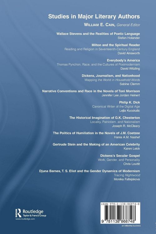 Produktbild: Djuna Barnes, T. S. Eliot and the Gender Dynamics of Modernism