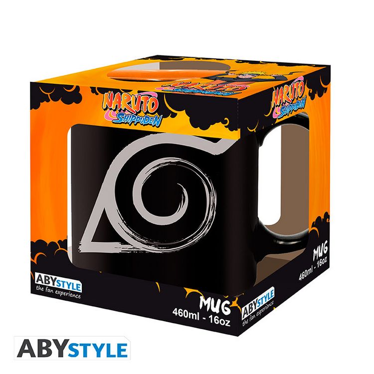 Produktbild: NARUTO SHIPPUDEN - Mug - 460 ml - Konoha - cardboard box
