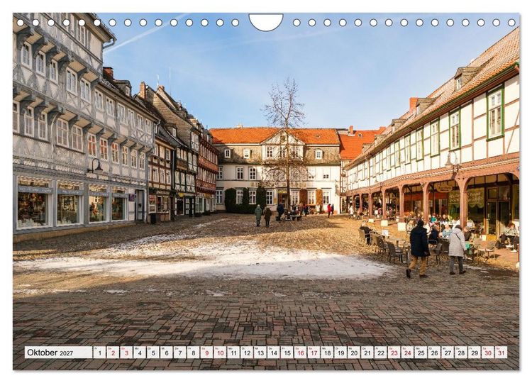Produktbild: Goslar im Winter (Wandkalender 2027 DIN A4 quer), CALVENDO Monatskalender