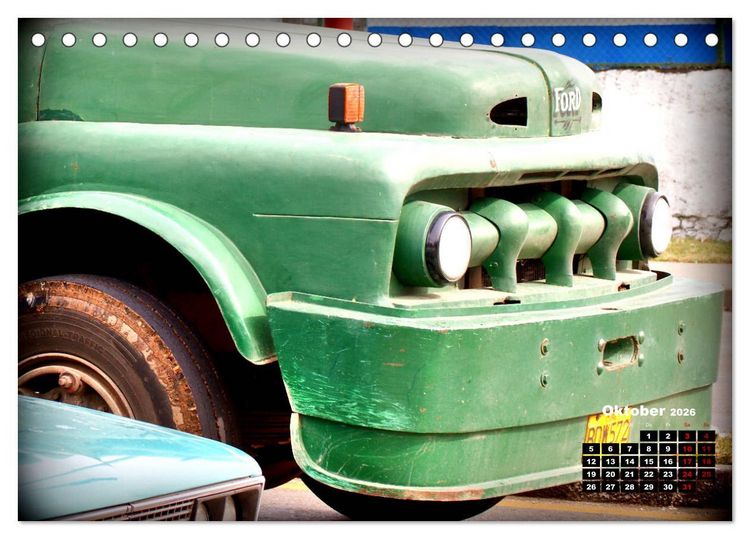Produktbild: FORD F1 - Truck Legende 1951 (Tischkalender 2026 DIN A5 quer), CALVENDO Monatskalender