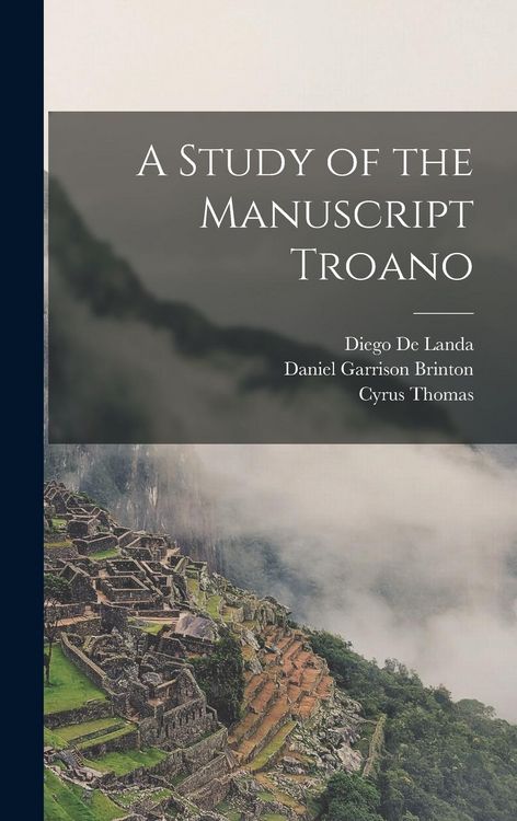 Produktbild: A Study of the Manuscript Troano