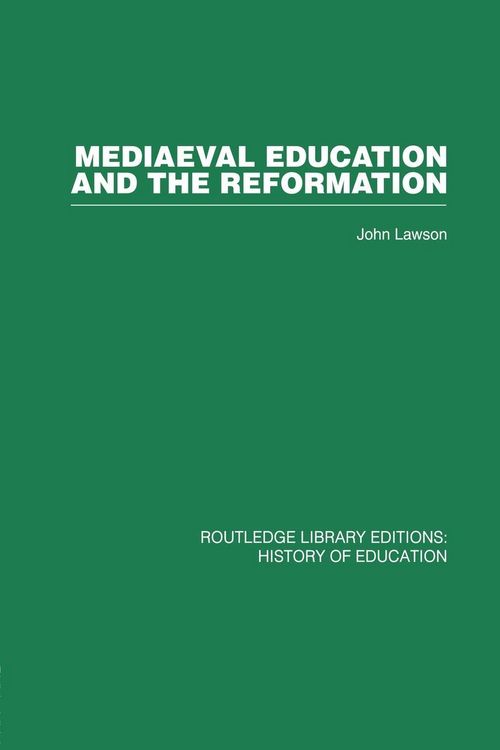 Produktbild: Mediaeval Education and the Reformation