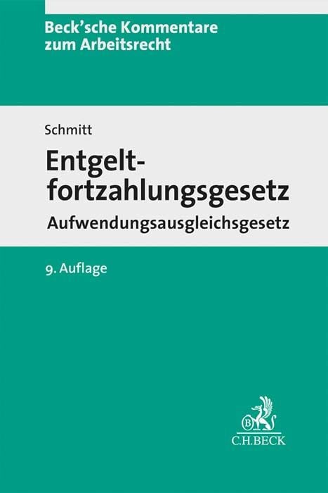 Produktbild: Entgeltfortzahlungsgesetz. EFZG AAG