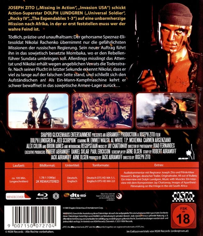 Produktbild: Red Scorpion (Uncut)