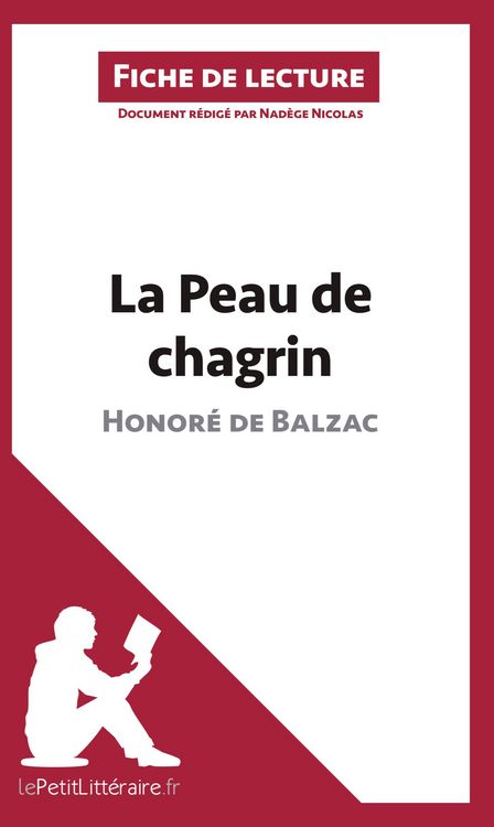 Produktbild: La Peau de chagrin d'Honor&eacute; de Balzac (Fiche de lecture)