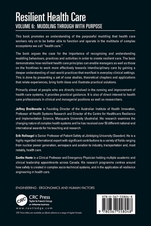 Produktbild: Resilient Health Care