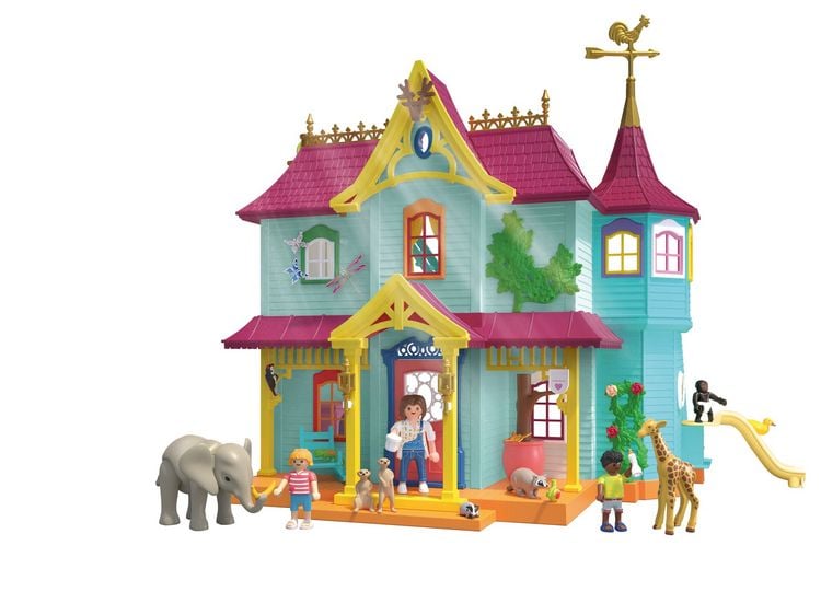 Produktbild: PLAYMOBIL 71852 Kunterbunte Tiervilla