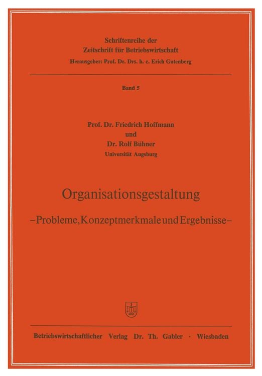 Produktbild: Organisationsgestaltung