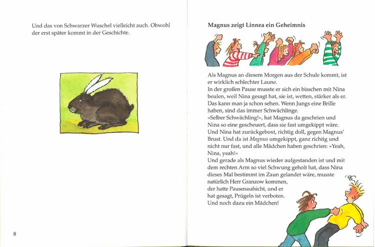 Produktbild: Linnea rettet Schwarzer Wuschel