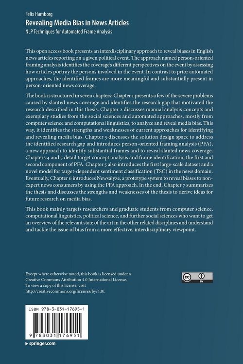 Produktbild: Revealing Media Bias in News Articles