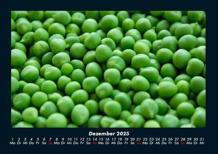 Produktbild: Gem&uuml;sekalender 2025 Fotokalender DIN A4