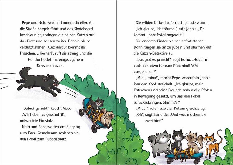 Produktbild: Die Katzen-Detektive (Band 1) - Ein Fall f&uuml;r die Samtpfoten