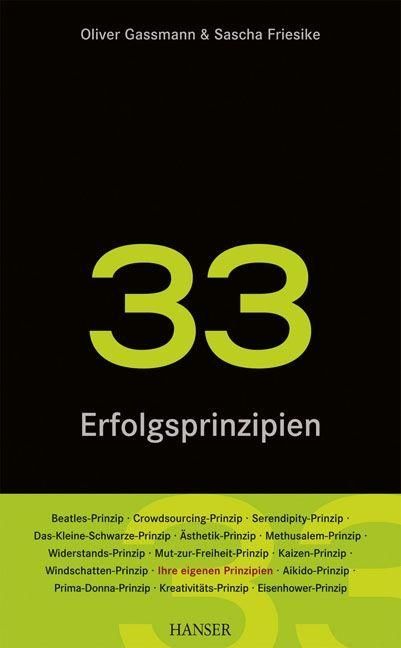 Produktbild: 33 Erfolgsprinzipien der Innovation