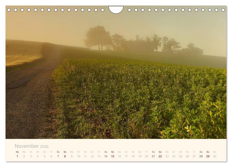 Produktbild: Unterwegs in den Marken (Wandkalender 2026 DIN A4 quer), CALVENDO Monatskalender