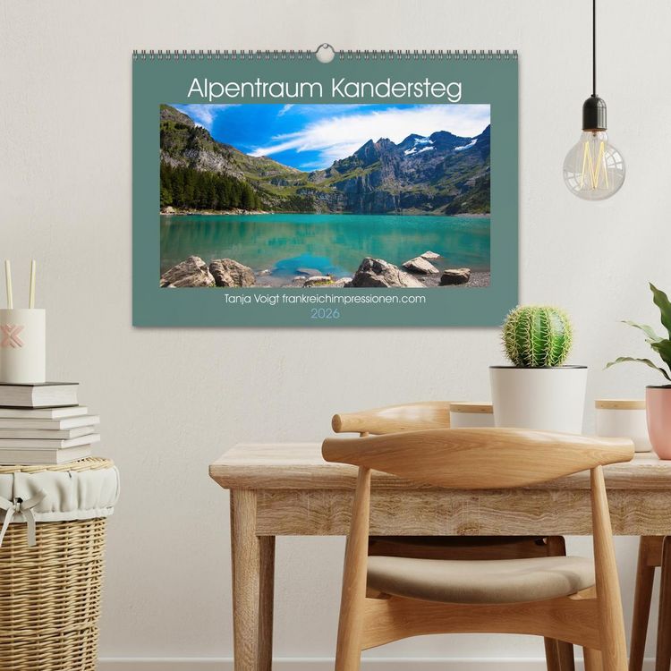Produktbild: Alpentraum Kandersteg (Wandkalender 2026 DIN A3 quer), CALVENDO Monatskalender