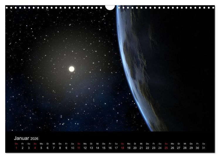 Produktbild: Ferne Welten (Wandkalender 2026 DIN A3 quer), CALVENDO Monatskalender