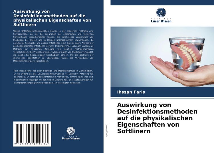 Produktbild: Auswirkung von Desinfektionsmethoden auf die physikalischen Eigenschaften von Softlinern