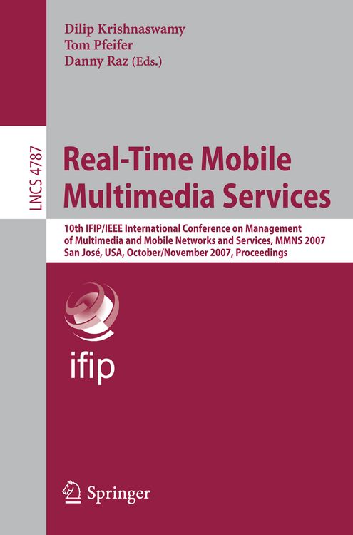 Produktbild: Real-Time Mobile Multimedia Services