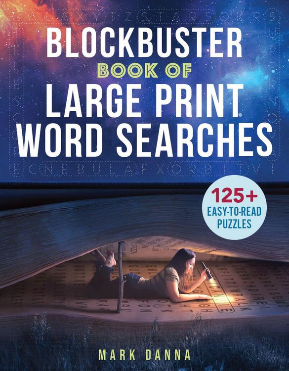 Produktbild: Blockbuster Book of Large Print Word Searches