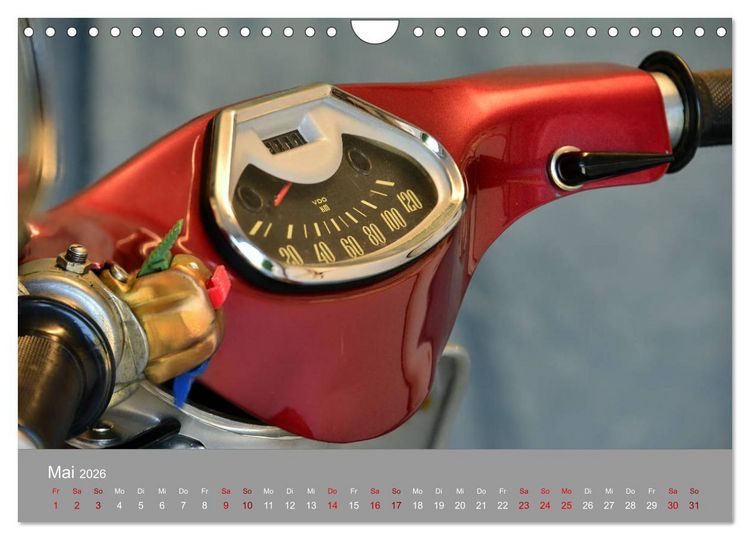 Produktbild: Heinkel Tourist 103-A2 Ein Freund f&uuml;rs Leben (Wandkalender 2026 DIN A4 quer), CALVENDO Monatskalender