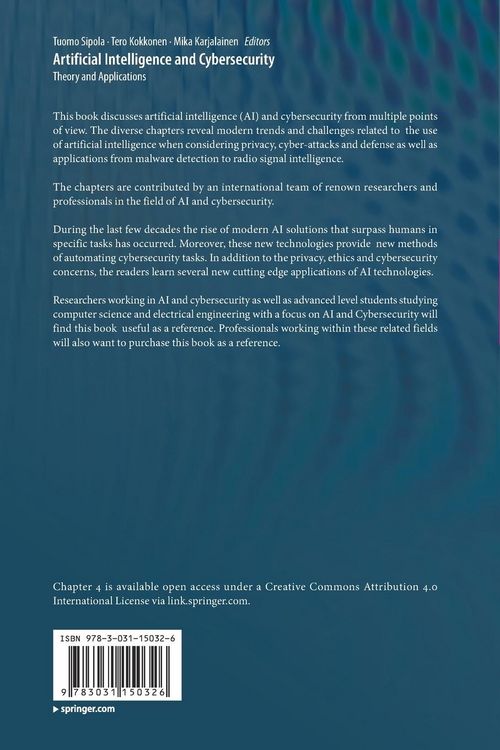 Produktbild: Artificial Intelligence and Cybersecurity