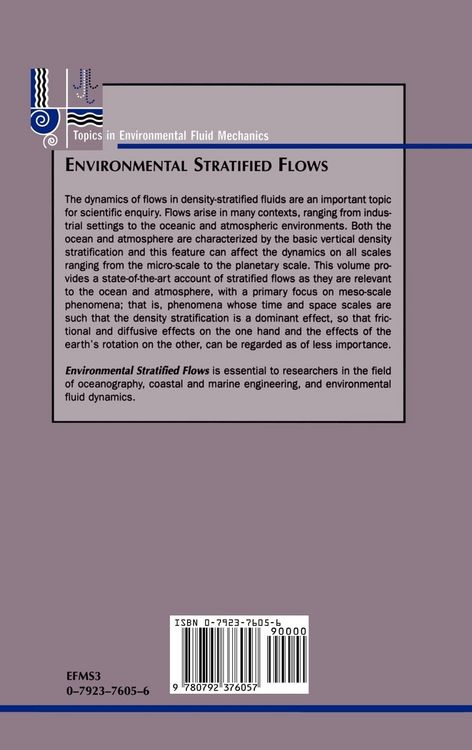 Produktbild: Environmental Stratified Flows