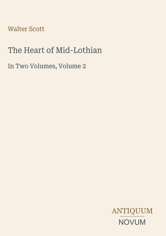 Produktbild: The Heart of Mid-Lothian