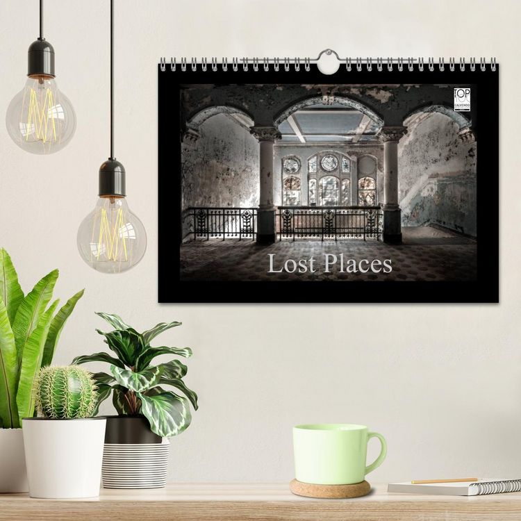 Produktbild: Lost Places - vergessene orte vergessener glanz (Wandkalender 2026 DIN A4 quer), CALVENDO Monatskalender