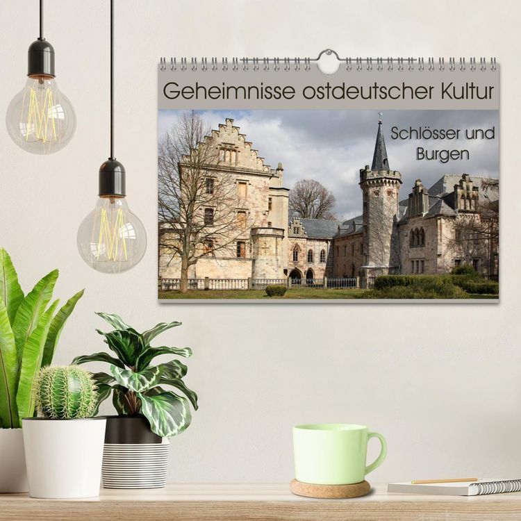 Produktbild: Geheimnisse ostdeutscher Kultur - Schl&ouml;sser und Burgen (Wandkalender 2027 DIN A4 quer), CALVENDO Monatskalender