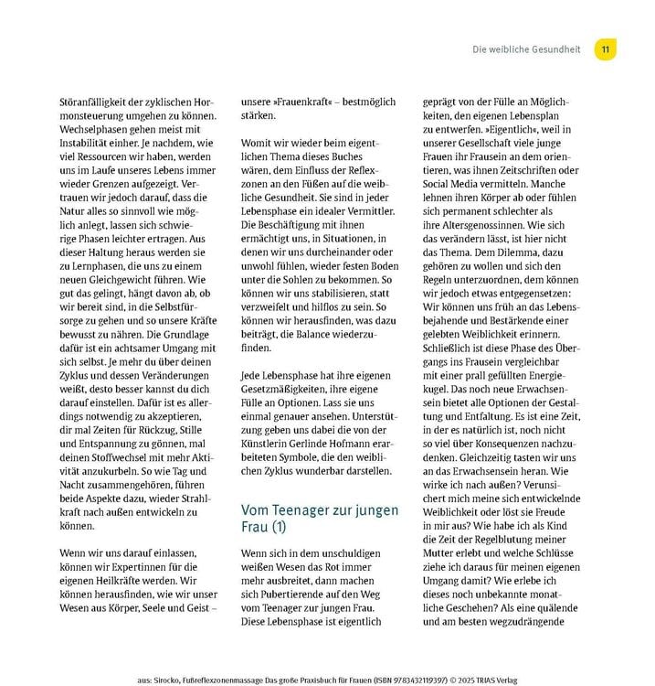 Produktbild: Fu&szlig;reflexzonenmassage - Das gro&szlig;e Praxisbuch f&uuml;r Frauen